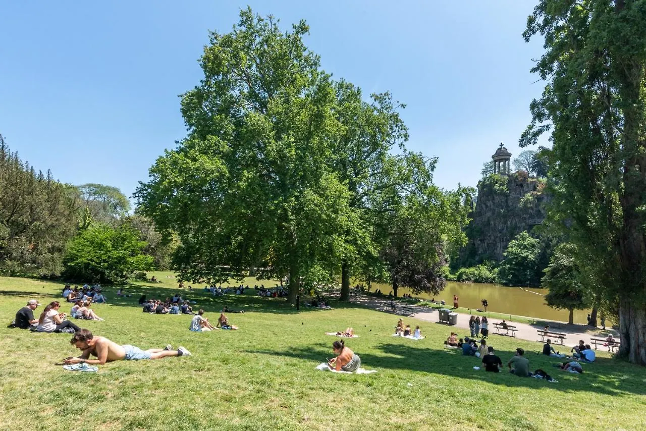 Nets Inn Apartments - Buttes Chaumont C Parijs Frankrijk